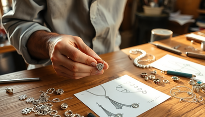 From Design to Creation: The Art Behind Handcrafted Silver Jewelry