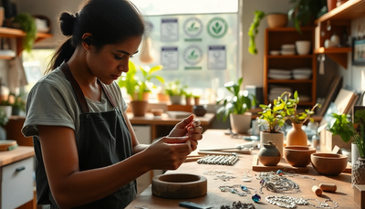 Eco-Friendly Silver: Sustainable Practices in Jewelry Making